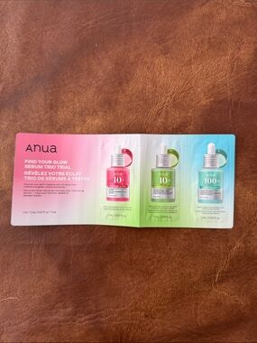 🩵 4/10$ or 10/20$ 🩵 sample size makeup & skincare Anua Find Your Glow Serum Trio